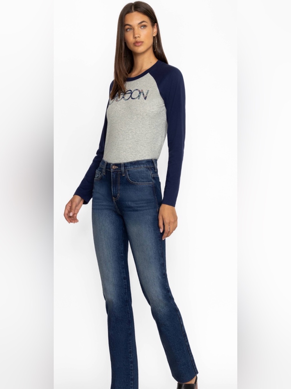 JW X SASSON JOHNNY WAS STRAIGHT LEG JEAN Size 26 Excellent Condition - Picture 3 of 8